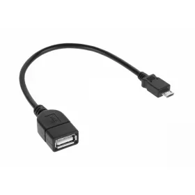 USB kábel USB aljzat A - micro USB csatlakozó 20cm