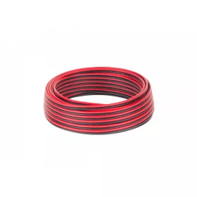 CCA hangszóró kábel 0,75mm fekete-piros 10M