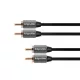 Kábel 2RCA-2RCA 3,0 m Kruger & Matz
