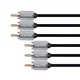 3RCA-3RCA komponens kábel 1,8m Kruger&Matz