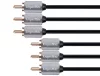 3RCA-3RCA komponens kábel 3,0 m Kruger&Matz