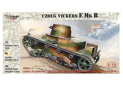 Vickers E Mk B lengyel egytornyú harckocsi - 1:72