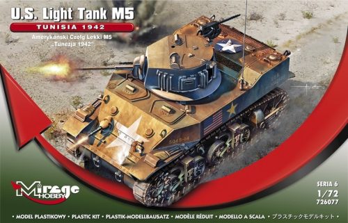 M5 "TUNISIA 1942" amerikai könnyű harckocsi