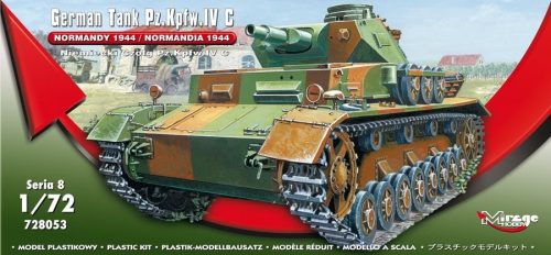 Német Tank Pz.Kpfw. IV Ausf. C "Normandia 1944"