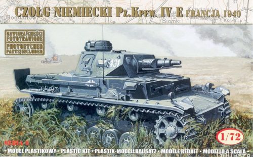 Német Tank Pz.Kpfw. IV Ausf. E "Franciaország 1940"