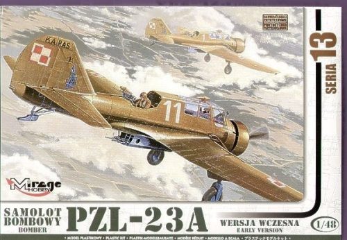 PZL-23A "KARAŚ" lengyel bombázó modell