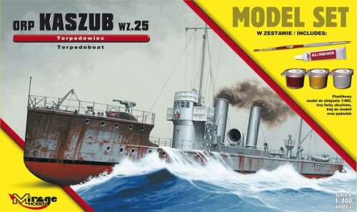 ORP "KASZUB" 1935 lengyel torpedóhajó