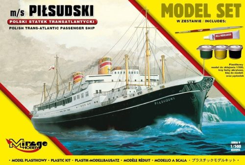 m/s PIŁSUDSKI lengyel transzatlanti hajó