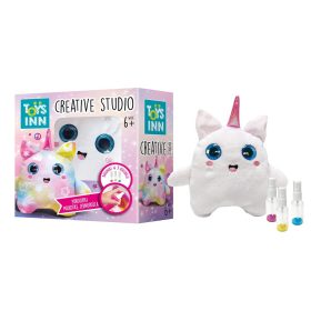 Unicorn Spray Day színező oldal kabalája