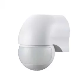   Mozgásérzékelő 180 fokos, függőleges és vízszintes állítás, IP44, 1200W, fehér