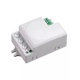   Mikrohullámú mozgásérzékelő, mini, 360/180 tömítések. IP20, 1200W