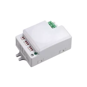   Mikrohullámú mozgásérzékelő mini, 360/180 tömítések. jumper szabályozással, IP20, 1200W