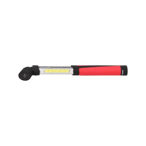 Kihúzható műhelylámpa 19-28 cm, szögben 00-900, 2W COB + 1 LED, 140lm, 3 x AAA, mágnes