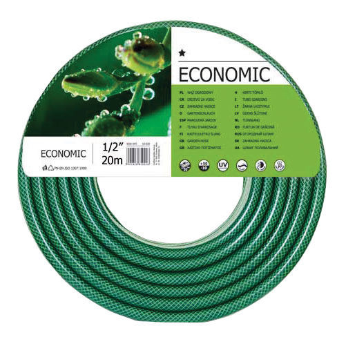 CF10001R PVC kerti tömlő, fi = 1/2 ", hossza 20 m, tekercs, gazdaságos