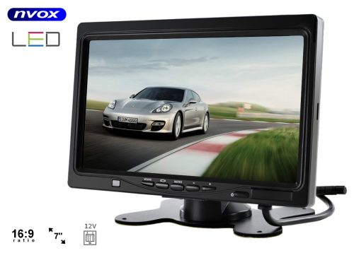 7" Nvox HM716HD autós LCD monitor