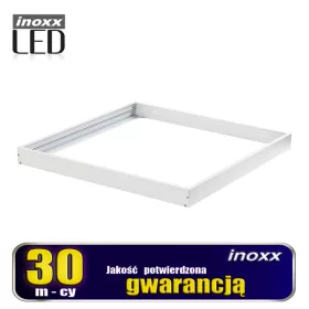   Felületre rowlható keretes lámpatest vékony 60x60cm-es led panelhez