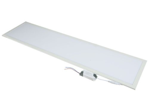 Mennyezeti led panel 120x30 60w vékony kazettás lámpa 3000k meleg