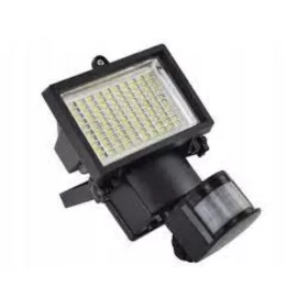   Napelemes lámpa LED spotlámpa 100 SMD dióda mozgás- és szürkület érzékelővel