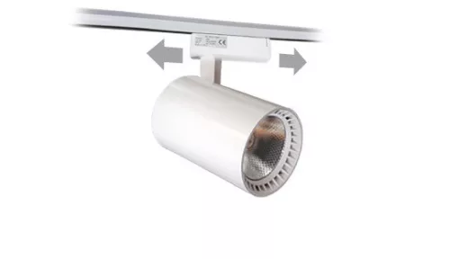 LED spotlámpa egyfázisú fehér 30w 2250lm hideg fény 6000k