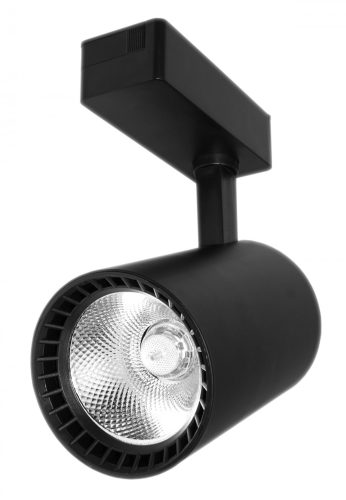 LED spotlámpa egyfázisú fekete 30w 2250lm hideg fény 6000k