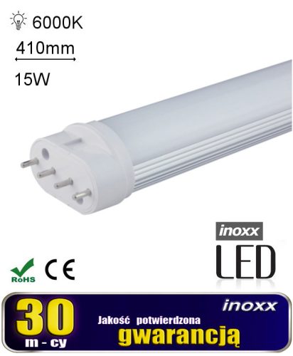 Kompakt LED lámpa pl-l 2g11 15w hideg