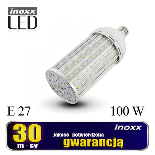 E27 led kukorica 100w fém izzó 3000k hő