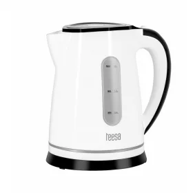   Teesa TSA1020W vezeték nélküli vízforraló, 1,7l, 2200W, Fehér/Fekete