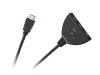 HDMI kapcsoló csatlakozó a kábelen 1 kimenet/2 bemenet