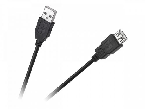 Dugó-aljzat USB-kábel 3,0 m Cabletech Eco-Line