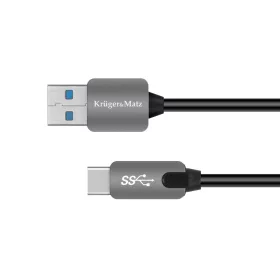   USB 3.0 csatlakozó - Type-C csatlakozó 5 Gbps kábel 1 m Kruger&Matz