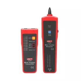   Mérő - kereső kábelpárokhoz kábelvizsgálóval RJ-45 Uni-T UT682