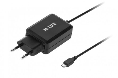 ML0900 M-Life microUSB 2.1A fali töltő