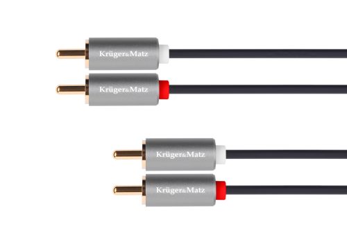 2RCA-2RCA kábel 10m Kruger&Matz Basic