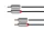 2RCA-2RCA kábel 10m Kruger&Matz Basic