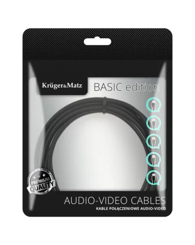 2RCA-2RCA kábel 10m Kruger&Matz Basic