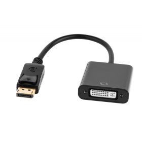   Adapter csatlakozó DISPLAYPORT csatlakozó - DVI aljzat (24 + 5)