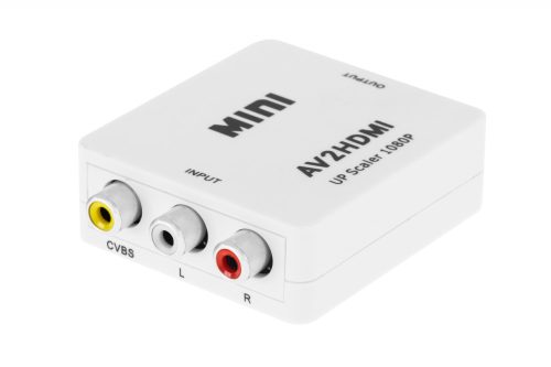 Jelátalakító aljzat AV - CHINCH CVBS + AUDIO - HDMI aljzat