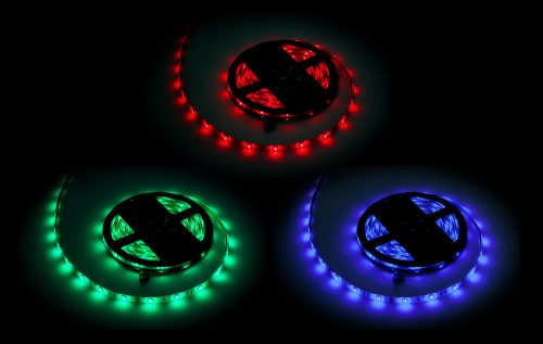 Vipow IP65 RGB LED szalag, 5 m