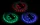 Vipow IP65 RGB LED szalag, 5 m