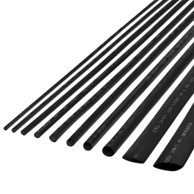 Zsugorcső 10 mm-1 m fekete Cabletech