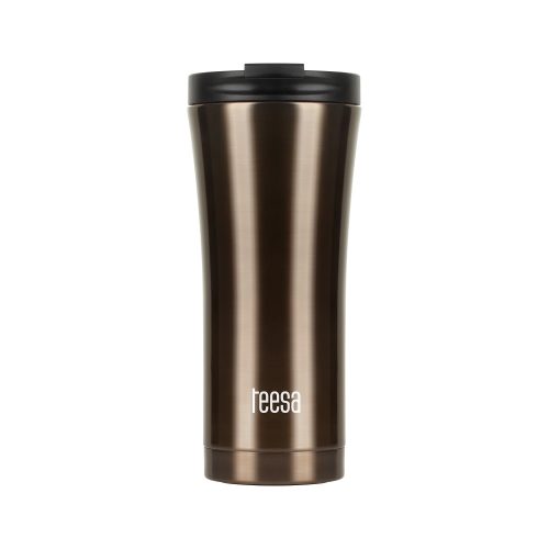 Thermo bögre TEESA 500ml sötétbarna