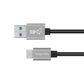   USB-kábel - C típusú USB 10 Gbps 0,5 m Kruger & Matz Basic