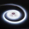 COB Rebel LED füzér - 5m, hideg fehér, 12V