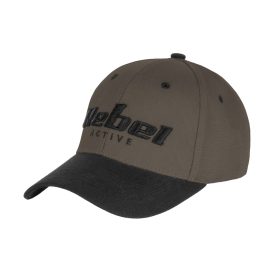 Rebel Active baseballsapka, fekete és barna, M-es méret