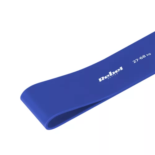 TPE edzőszalag - Power Band PT-6, kék 27-68 kg REBEL ACTIVE