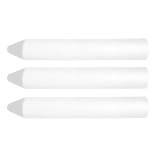 Műszaki fehér kréta, 13 x 85 mm, 3 db.