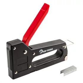 Capsator pentru tapiterie, Top Tools, 6-8 mm, Negru