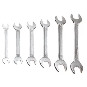 12 darabos villáskulcs készlet, 6-32 mm