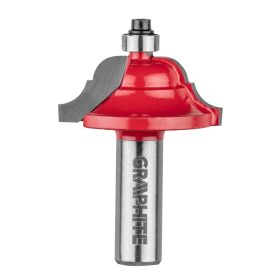   Marófej, felületlekerekítés, dekoratív, HM, 41,3 x 18,3 mm, 12 mm-es szár