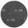Tépőzáras csiszolóháló, 225 mm, K80, 59G260, 59G264, 59G265 csiszolókhoz, 10 db.